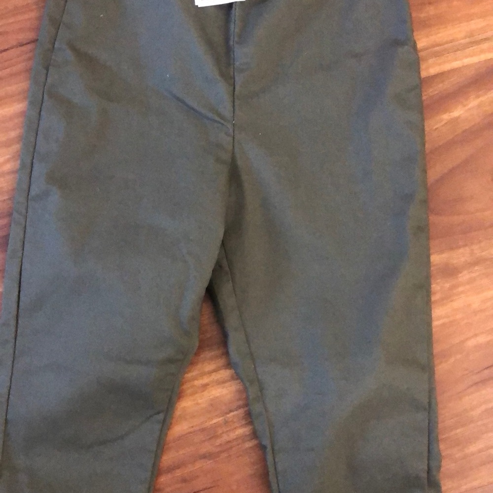 Olive colored pants
